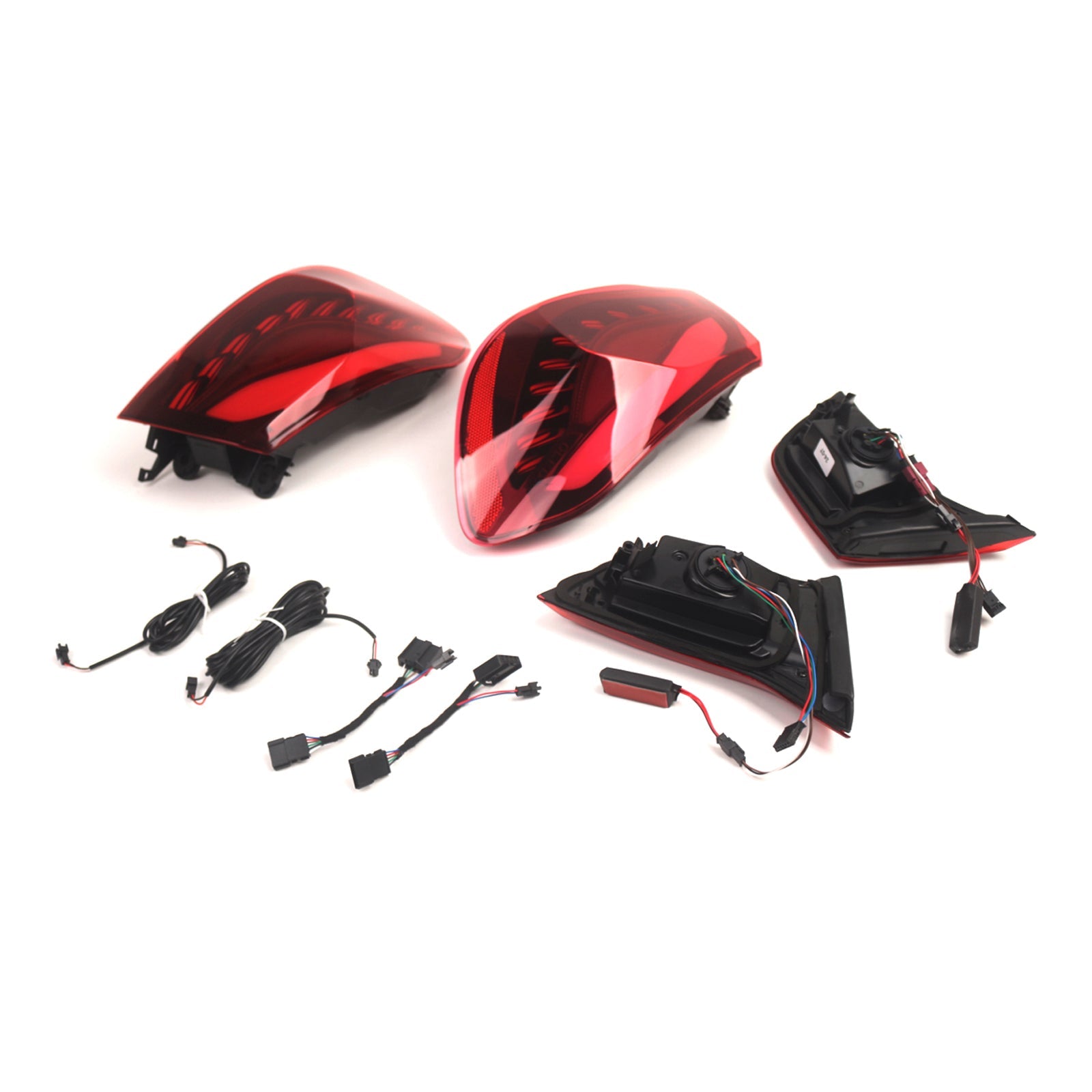 2013 2014-2020 BMW F32 (Coupe/Convertible) L&R Red LED Tail Lights Rear Lamp Assembly 63217296100 63217296099