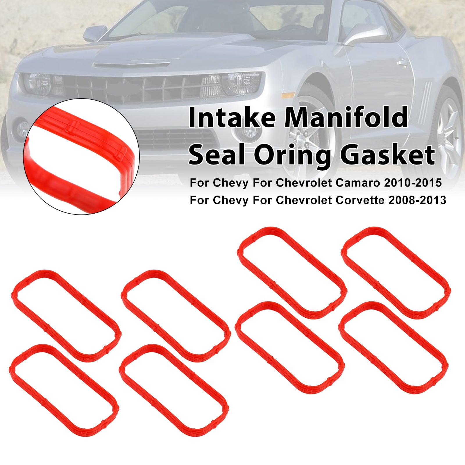 LS3 Intake Manifold Seal Oring Gasket Set 551278 Fit Chevy Camaro 2010-2015