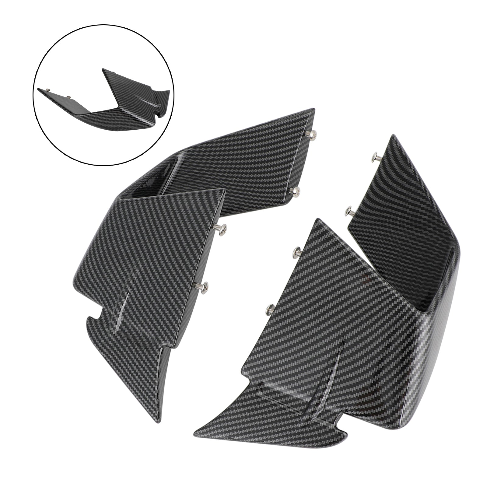 Front Spoiler Wind Winglets Fairing fit for BMW S1000RR 2019-2022