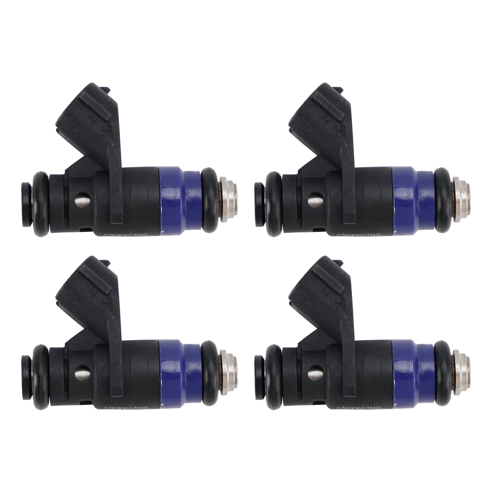 4Pcs Fuel Injector For VW Polo Skoda Fabia I Seat Ibiza III 1.4 16V 036906031AB