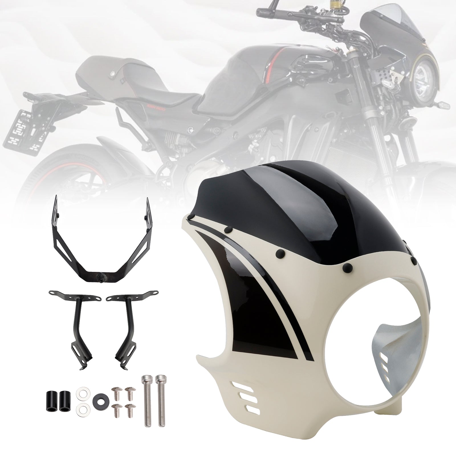 2022-2025 Yamaha XSR900 Headlight Fairing Windshield WindScreen