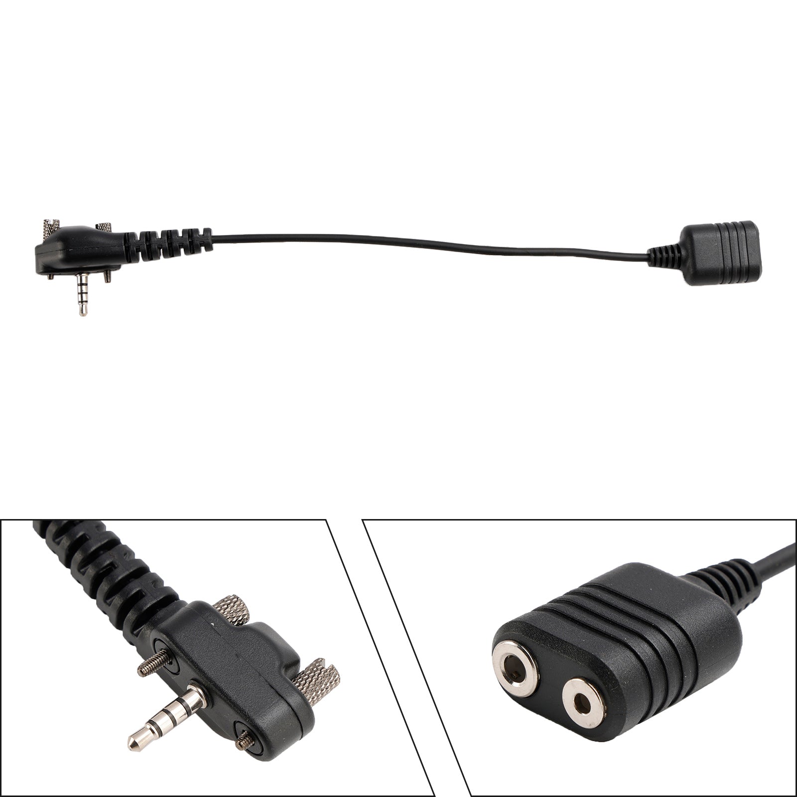 K Interface Headset Port Converter Cable for Vertex VX-228 VX-230 VX-231 VX-298