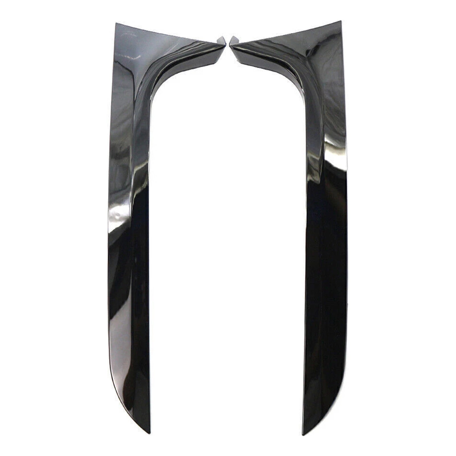 2012-2018 Audi A6 C7 Allroad Avant Gloss Black Pair Rear Window Side Wing Spoiler