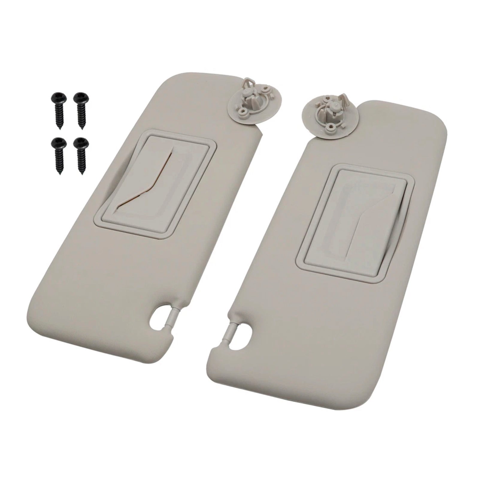 2PCS Gray Sun Visor Left & Right 42478247 42478249 For Nissan Altima 2013-2018