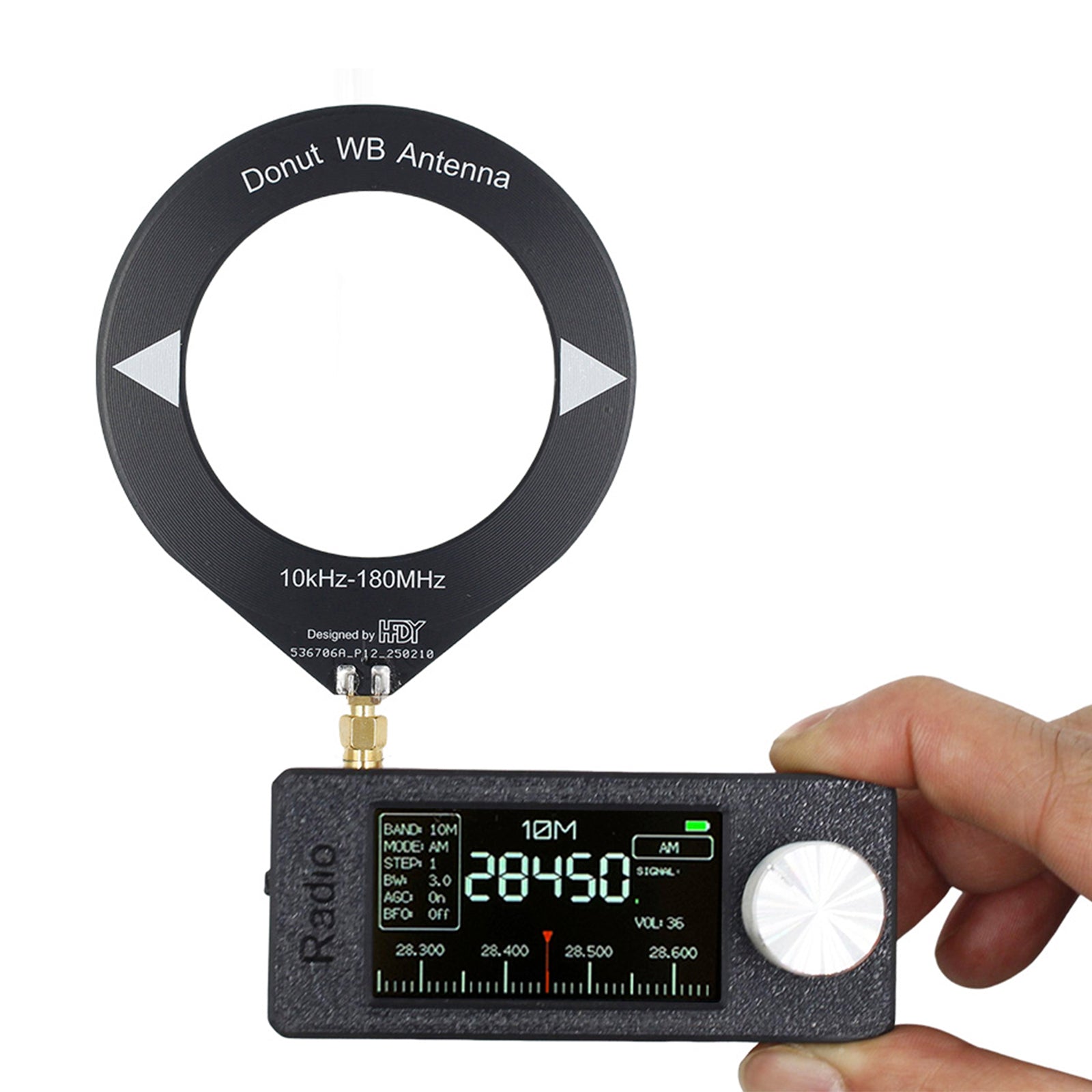 SI4732 Portable Radio 0.5-108MHz LSB AM FM Mini Pocket All-Band Radio Receiver