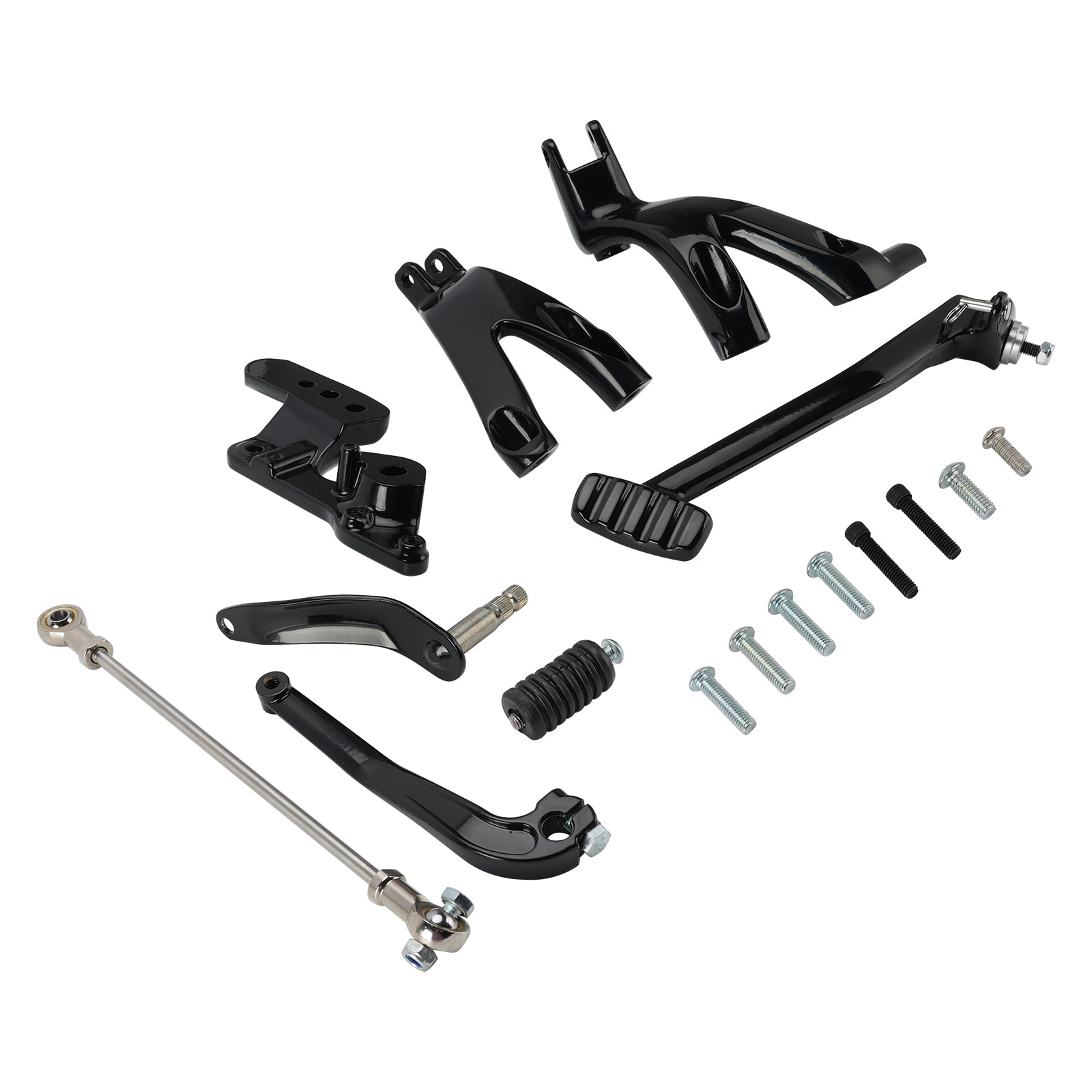 Black Forward Control Kit Fits Low Rider S - FXLRS 2020-2023