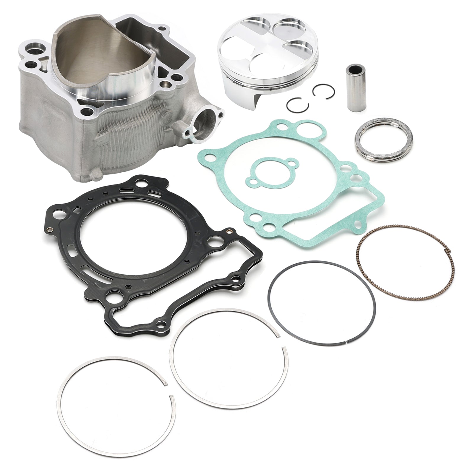 77mm Cylinder Piston Top End Rebuild Kit for Yamaha YZ250F WR250 YZ 250F 2001-2013 5XC-11311-20, 5XC-11311-10, 5XC-11311-01 5NL-11631-10, 5NL-11631-20