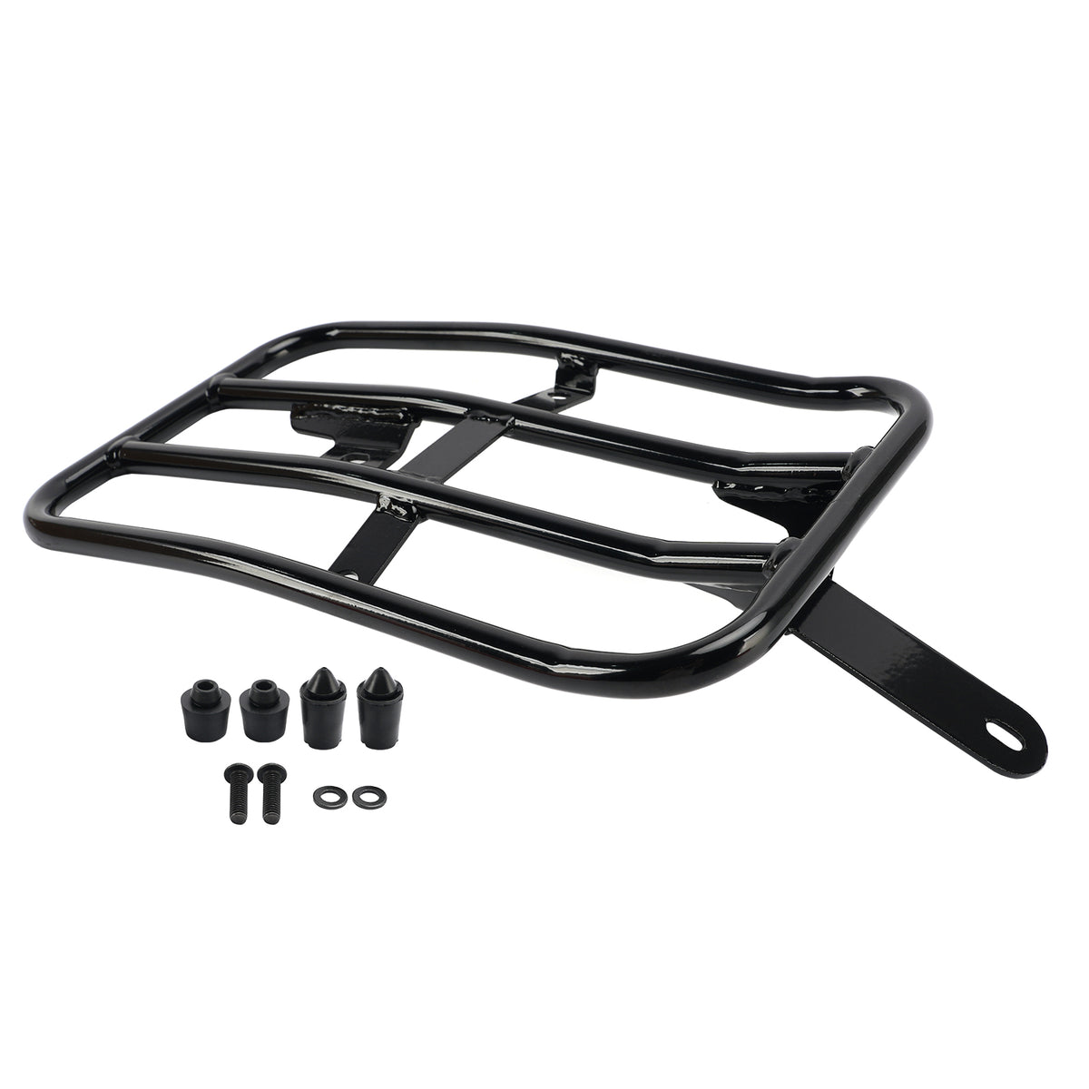Black Solo Luggage Rack For 2025 2026 Indian Scout Classic Bobber