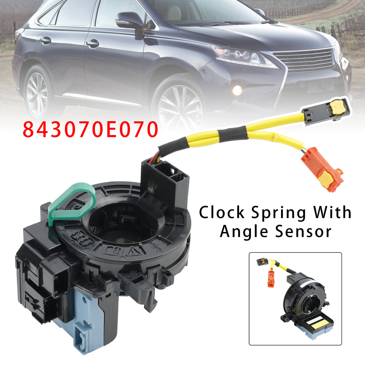 2015-2019 Subaru WRX STI Clock Spring With Angle Sensor 83196-FJ030