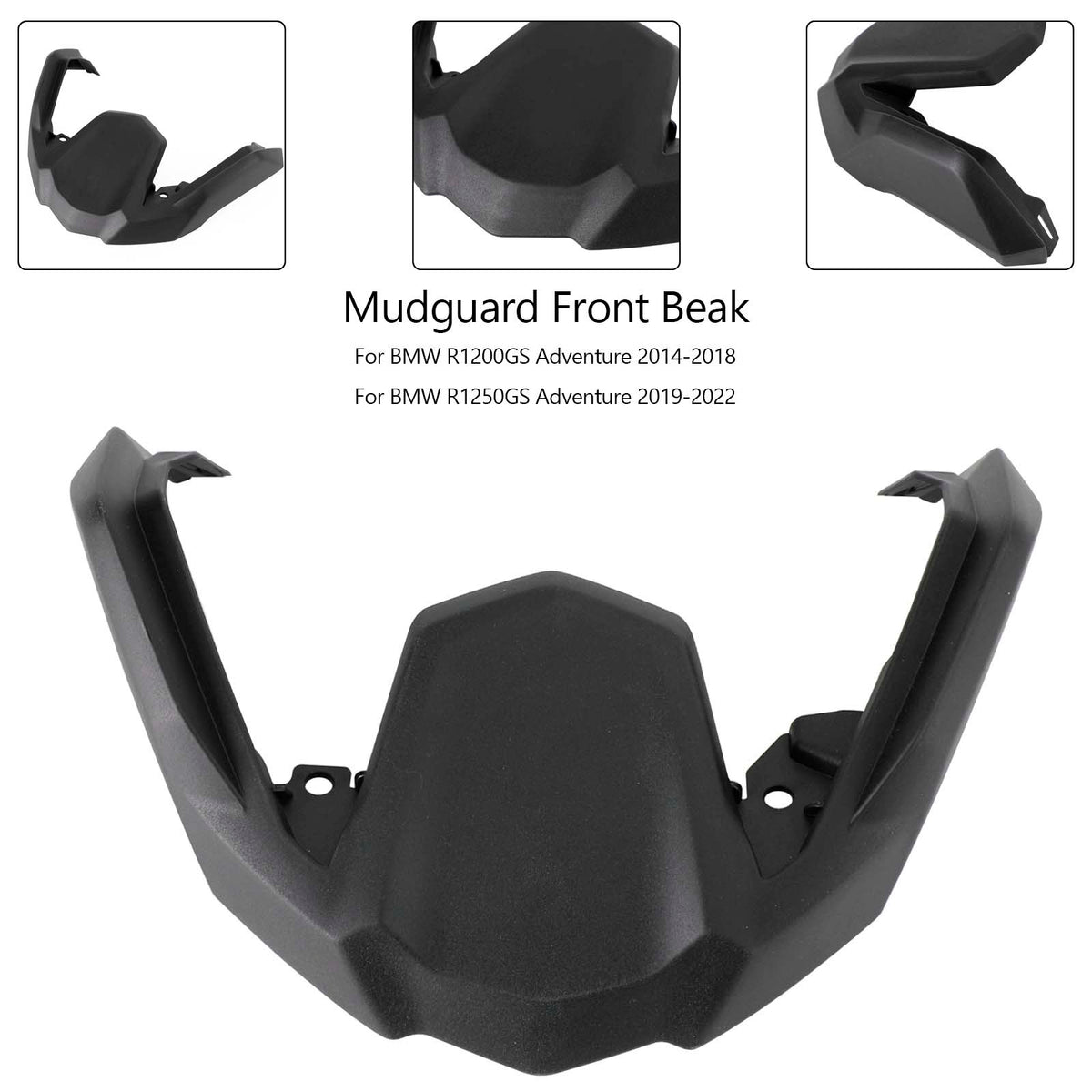 2014-2022 BMW R1200 R1250 GS Adventure Mudguard Extension Front Beak Nose