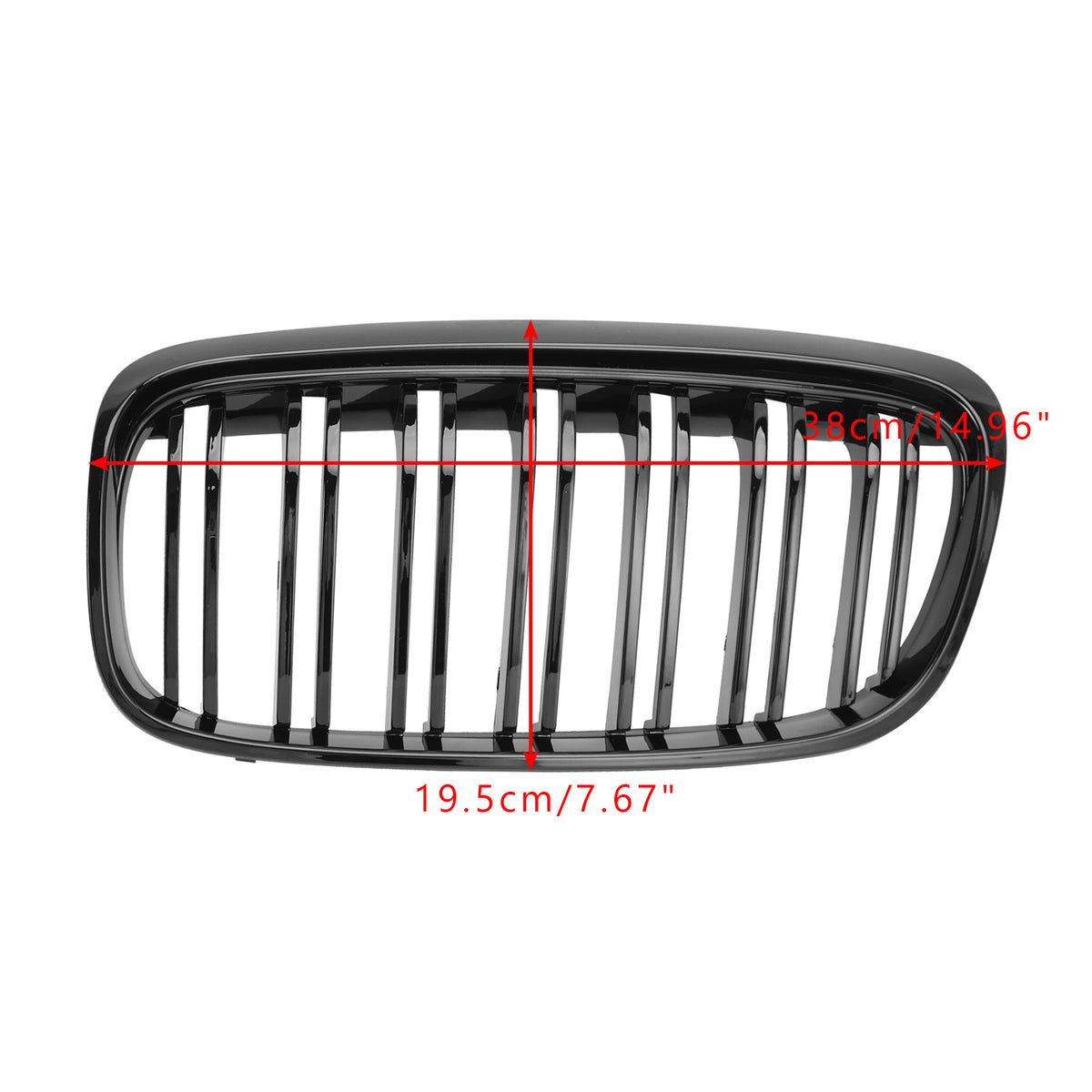 BMW 2 시리즈 Gran Tourer F45 F46 2015-2018 Gloss Black Front Grill Grille