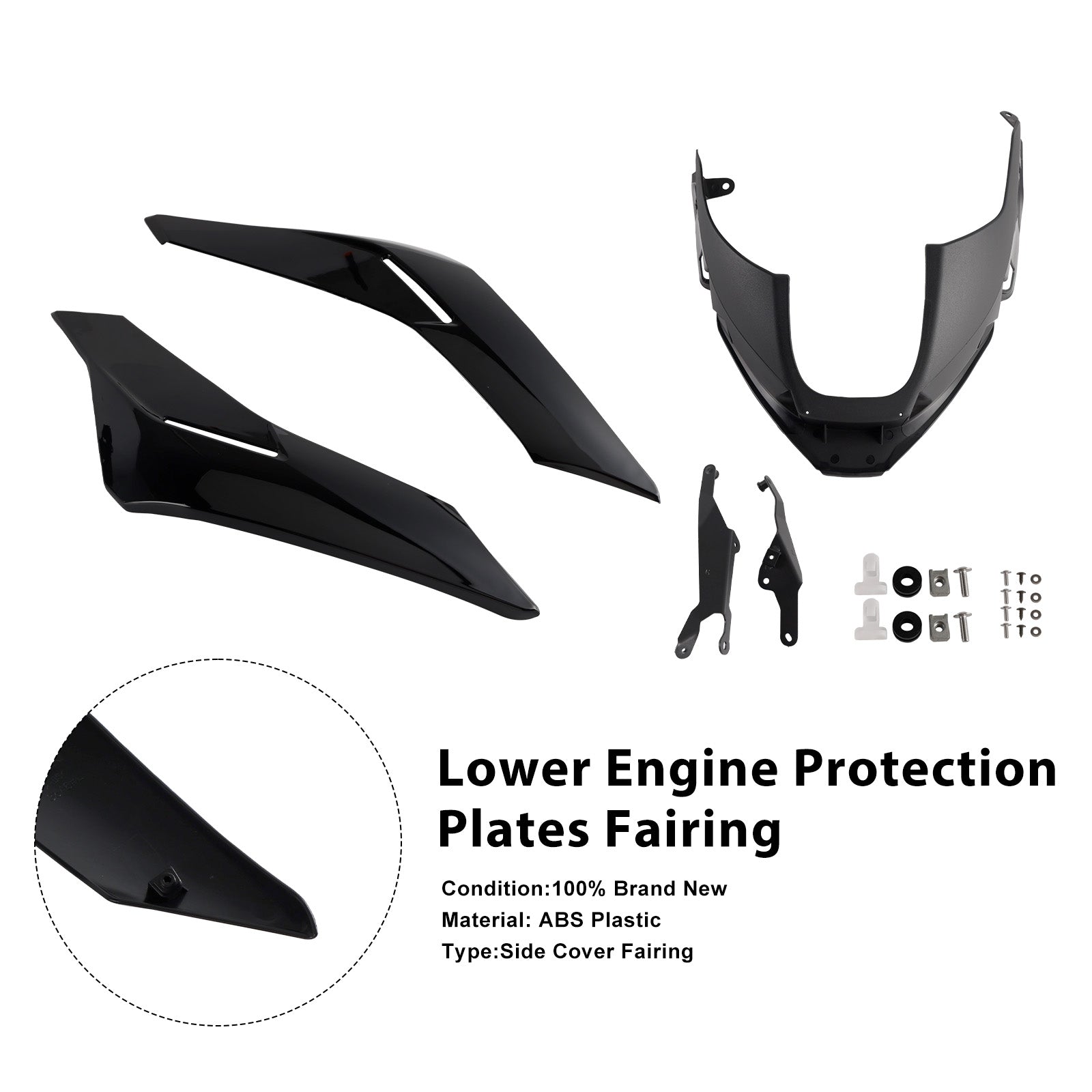 2023-2025 Street Triple 765 R/RS Engine Lower Belly Pan Panels Guard Fairing