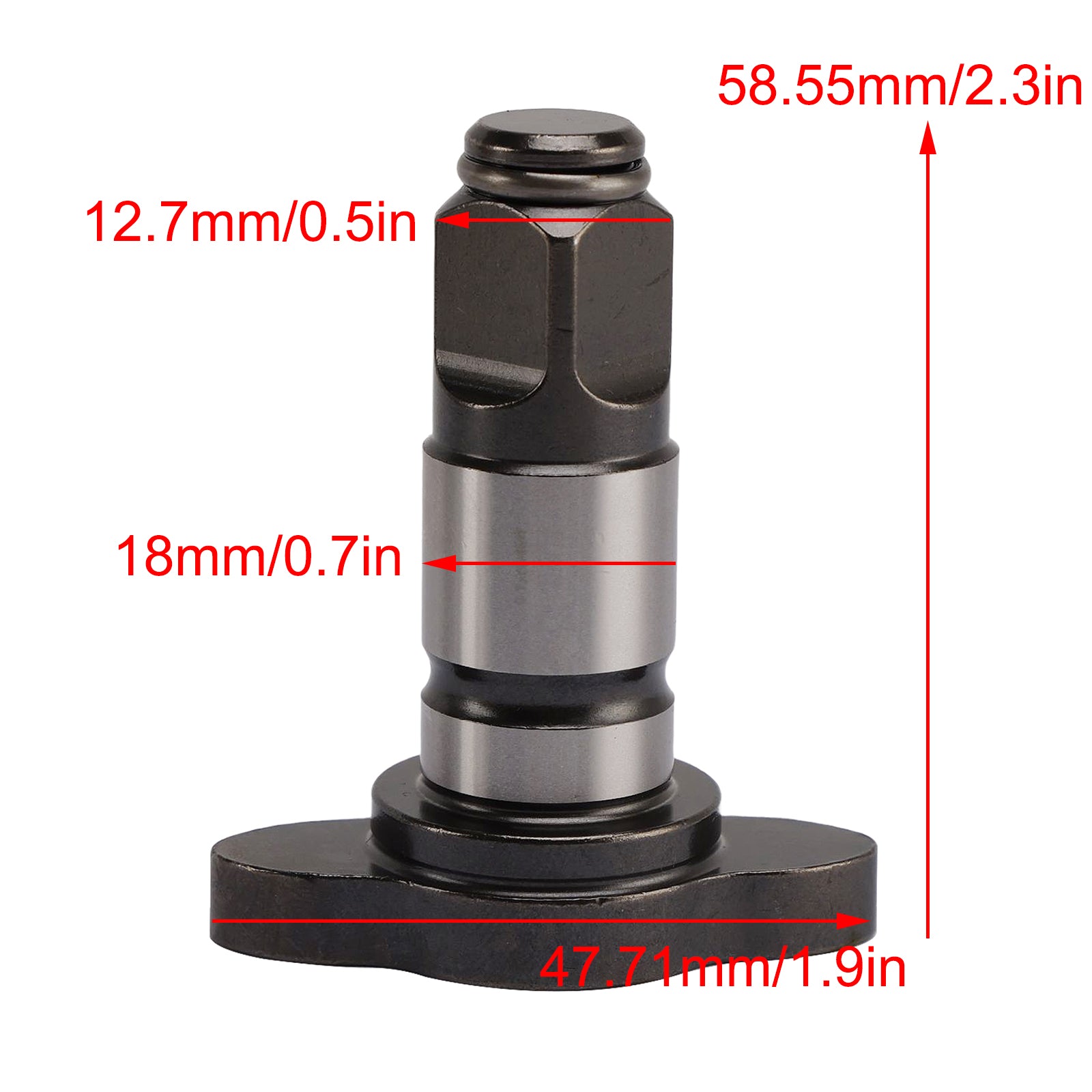 42-06-2760 42-06-0047 1/2'" Square Anvil Assembly Replacement For Milwaukee