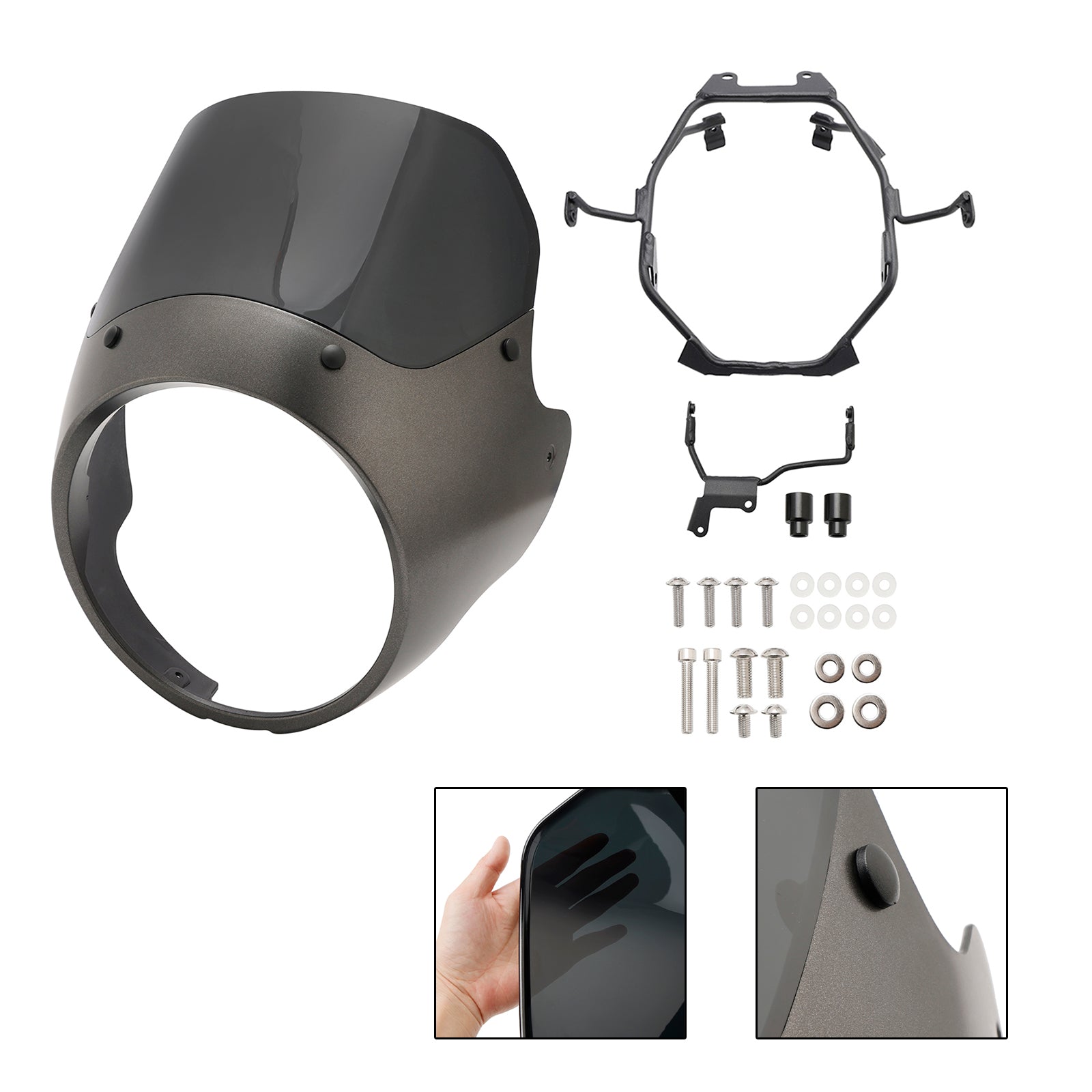 Windshield WindScreen Headlight Fairing Cover fit for HONDA GB350 GB350S 2023-2024