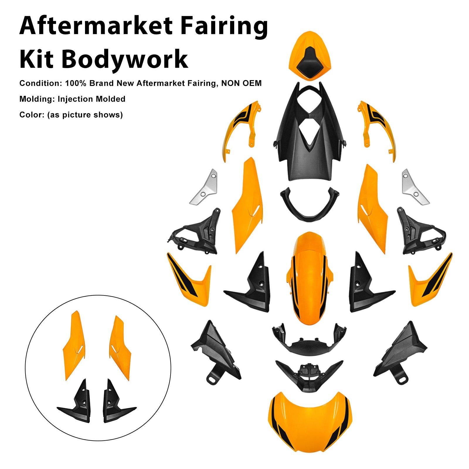 2020-2022 for Street Triple 765 R/RS Injection Bodywork Fairing Kit