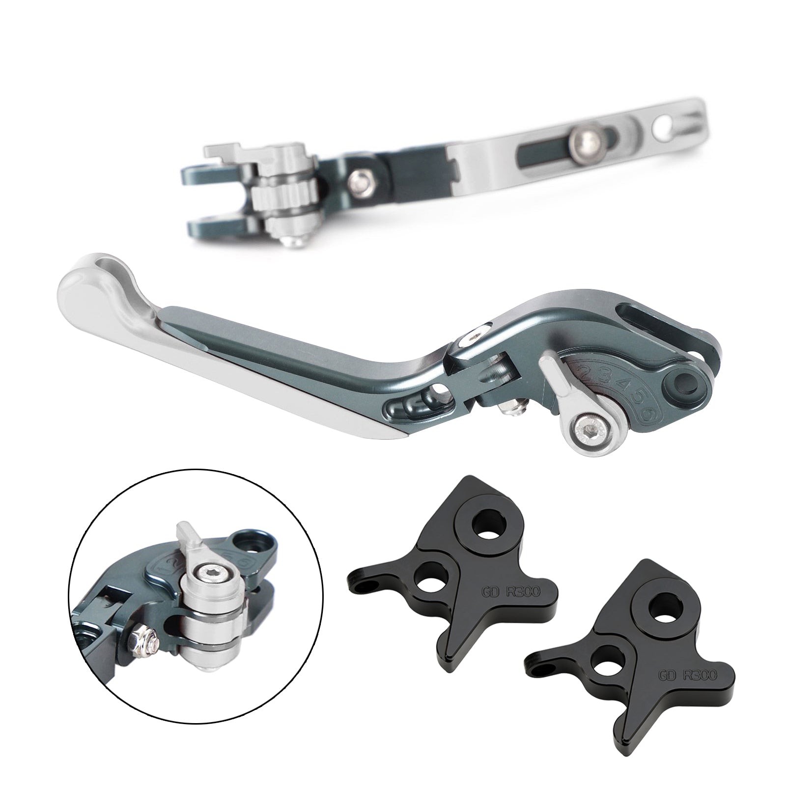 Adjustable Clutch Brake Lever fit for KYMCO AK550 2017-2022