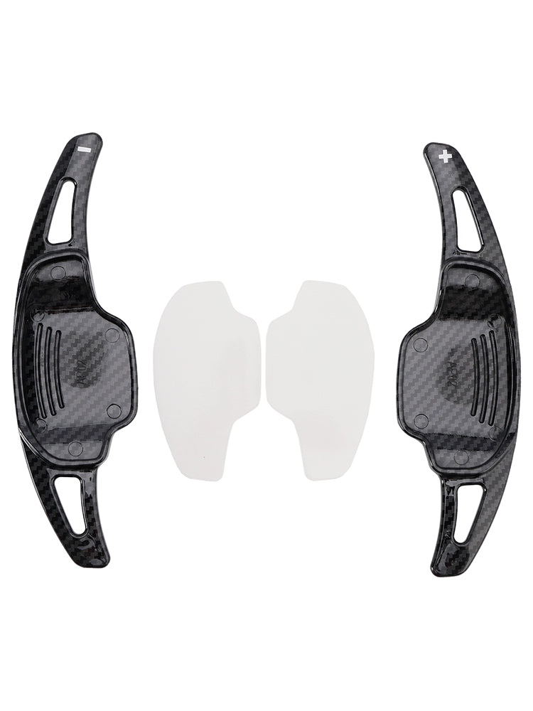 Carbon Look Steering Wheel Paddle Shifter Extension Covers Fit Chevy Camaro