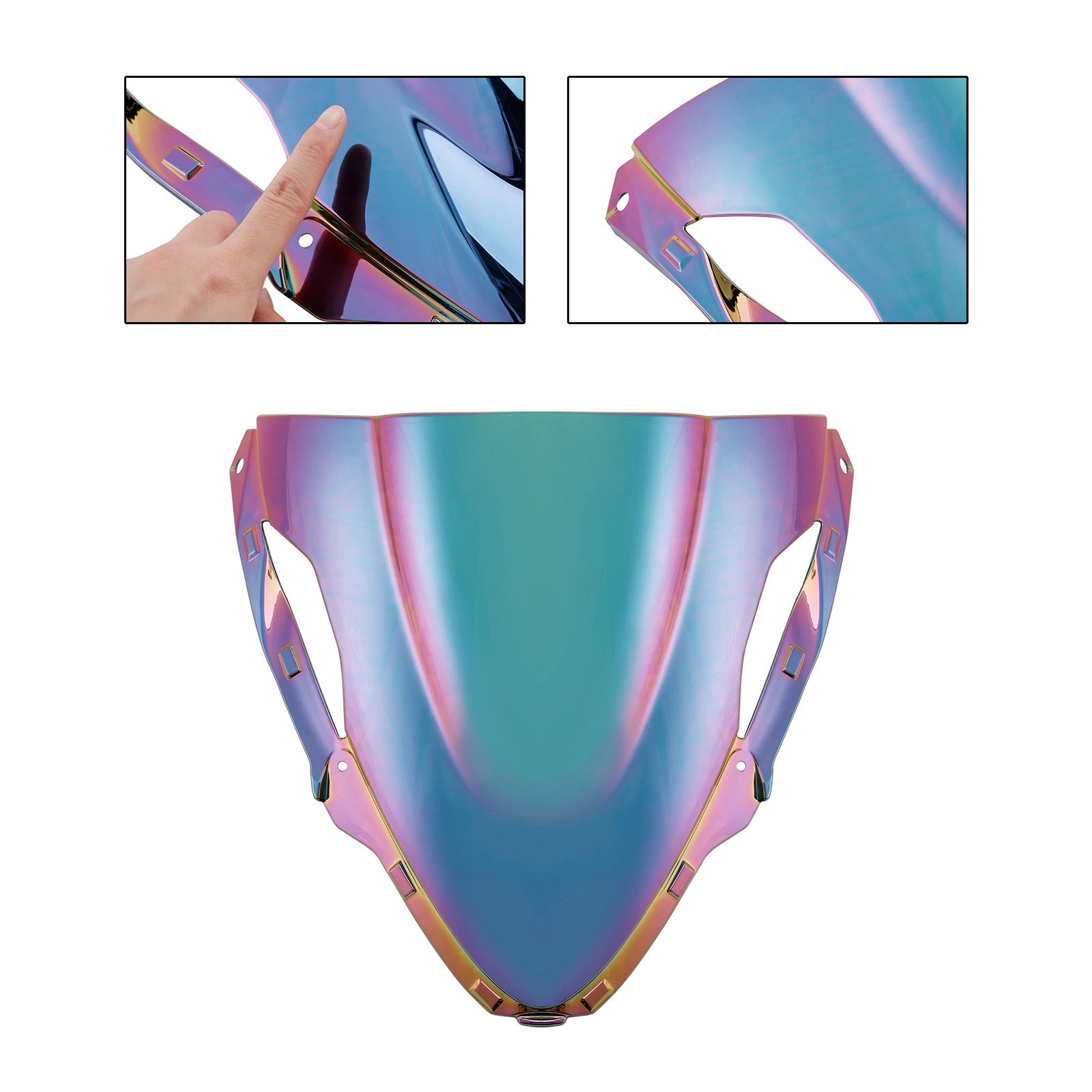 Windshield Windscreen for Kawasaki ZX6R 636 2024-2025