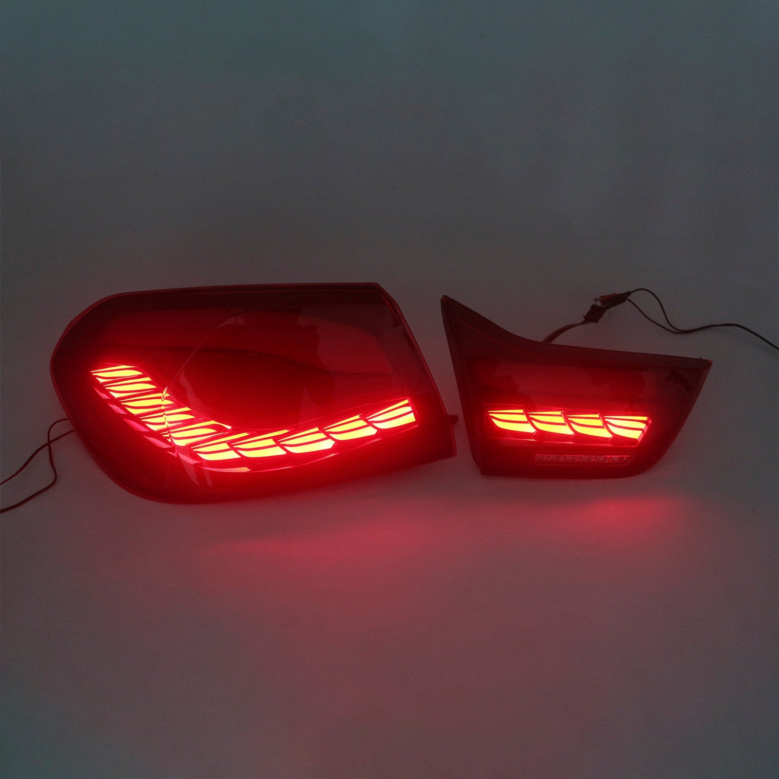 2014-2020 BMW F36 (Gran Coupe/Convertible) L&R Red LED Tail Lights Rear Lamp Assembly 63217296100 63217296099