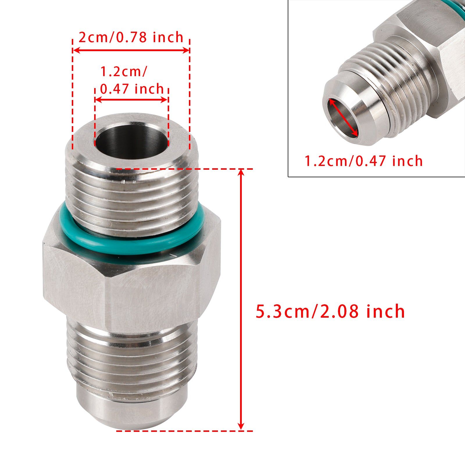 Fuel Pump Straight Fuel Check Valve Fitting 042211 3348332 For Cummins N14