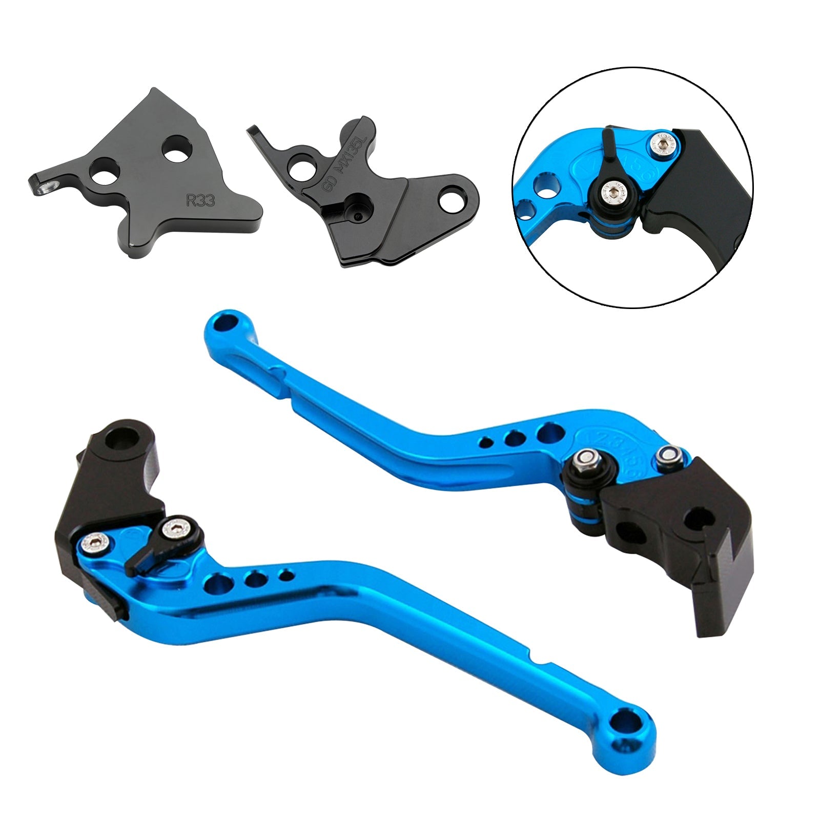 2005-2014 야마하 YBR125 롱 클러치 브레이크 레버