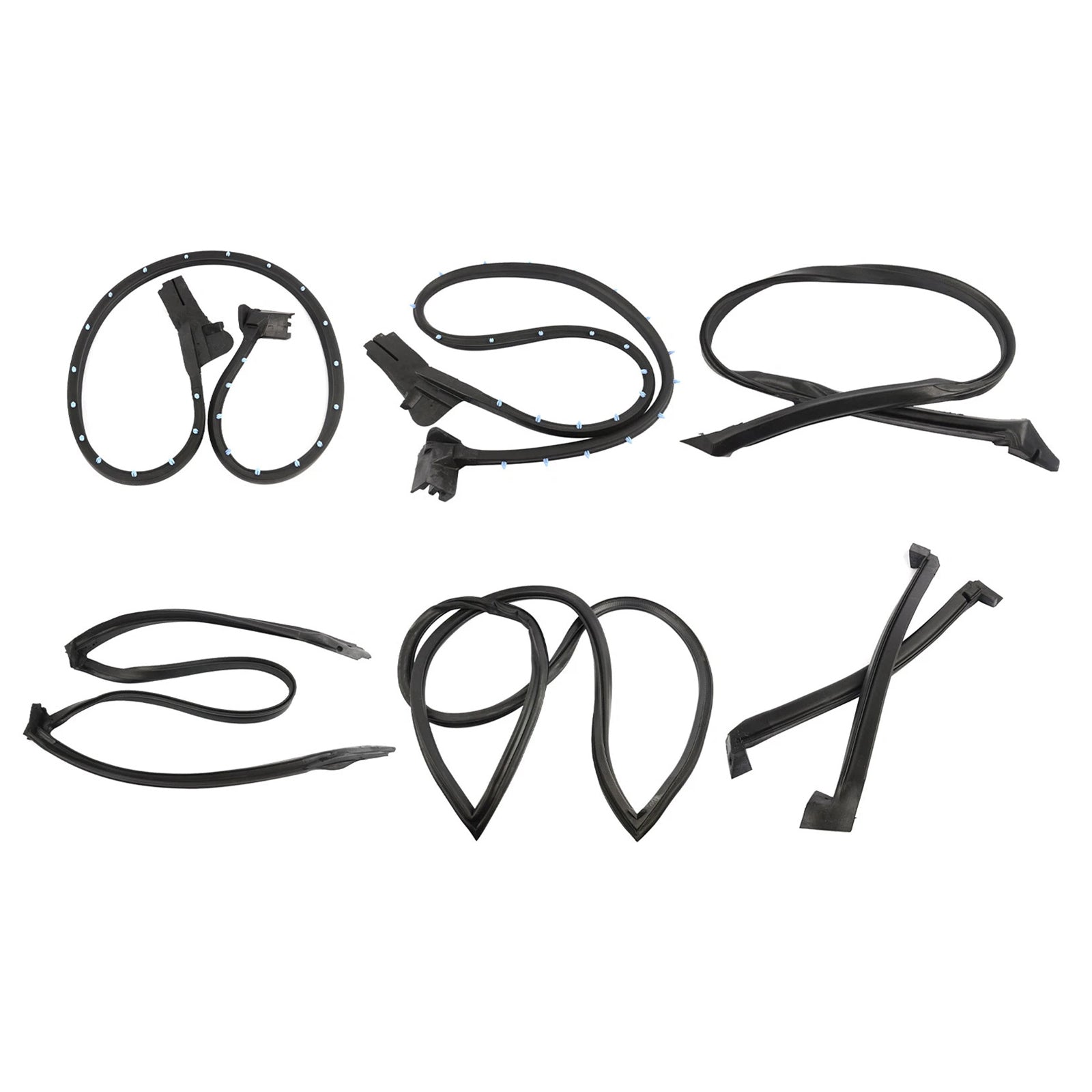 1984-1996 Chevrolet Corvette C4 Coupe Seal Weatherstrip Kit Waterproof 9096GGW