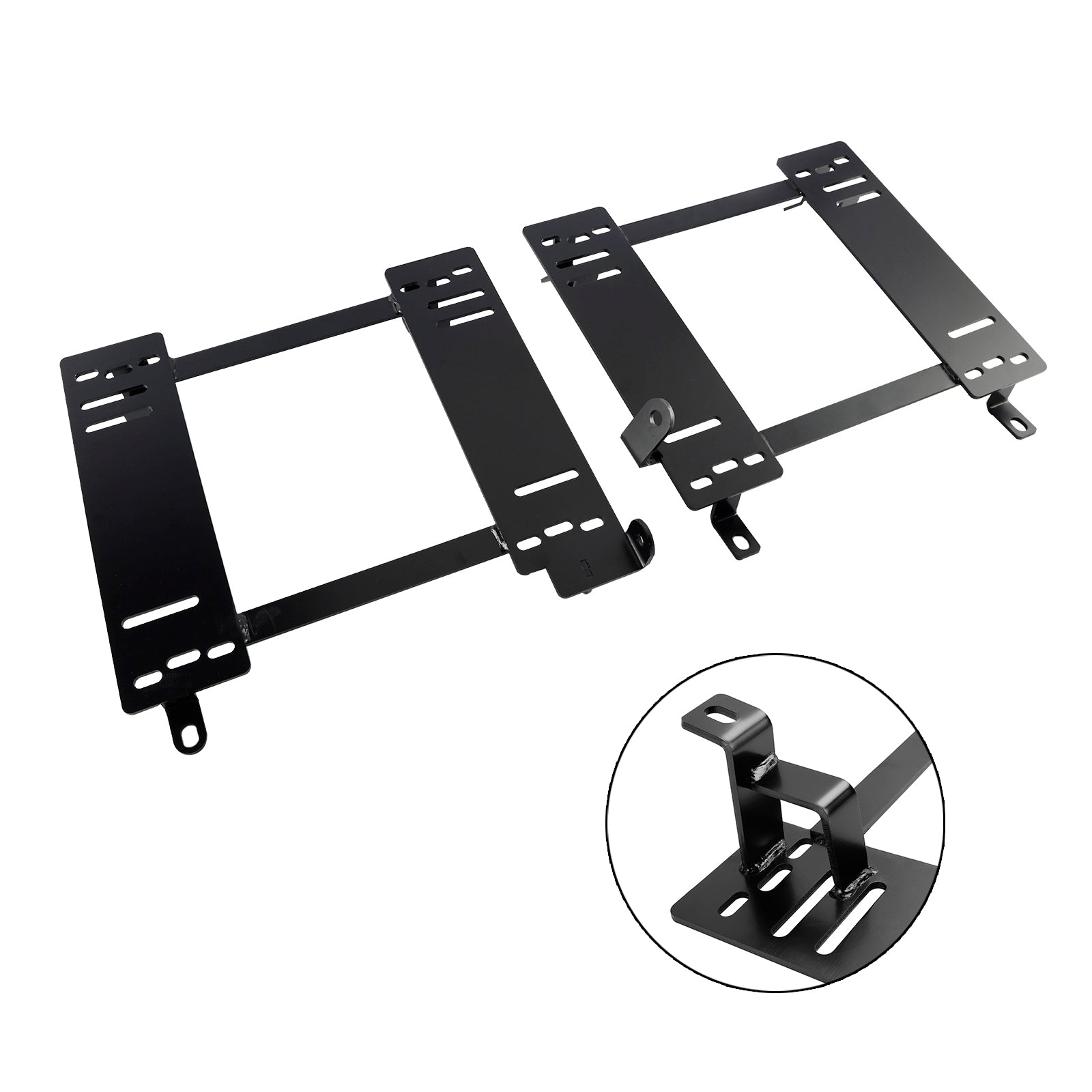 Driver Passenger Seat Brackets Steel Mount Set for Polaris Slingshot 2015-2021