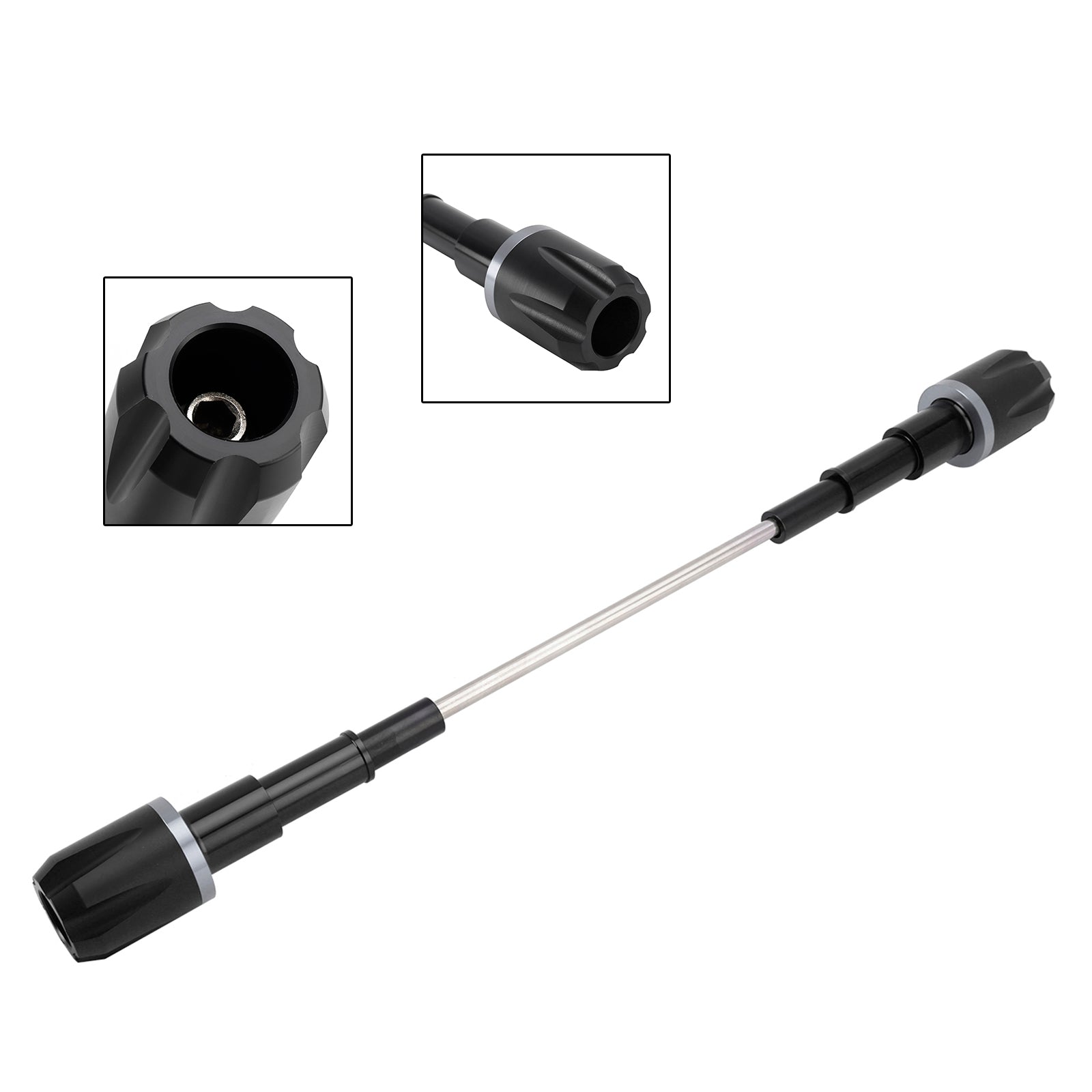 2017-2023 DU Cafe Racer Scrambler 400 Scrambler 800 Aluminum Frame Crash Slider Protection Gold