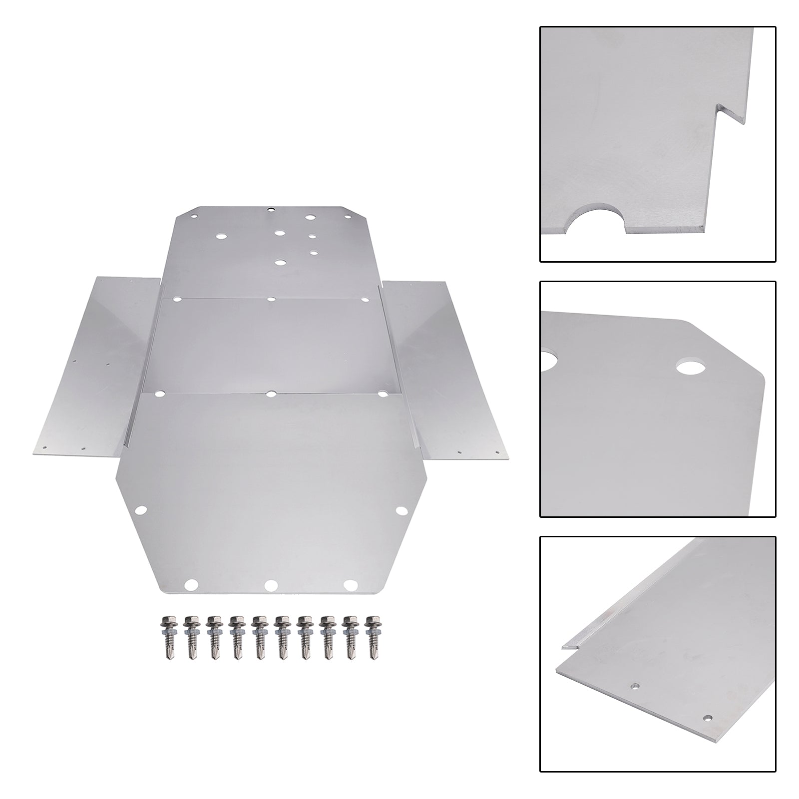 2008-2014 Polaris RZR 800 Aluminum Skid Plate Chassis Protector