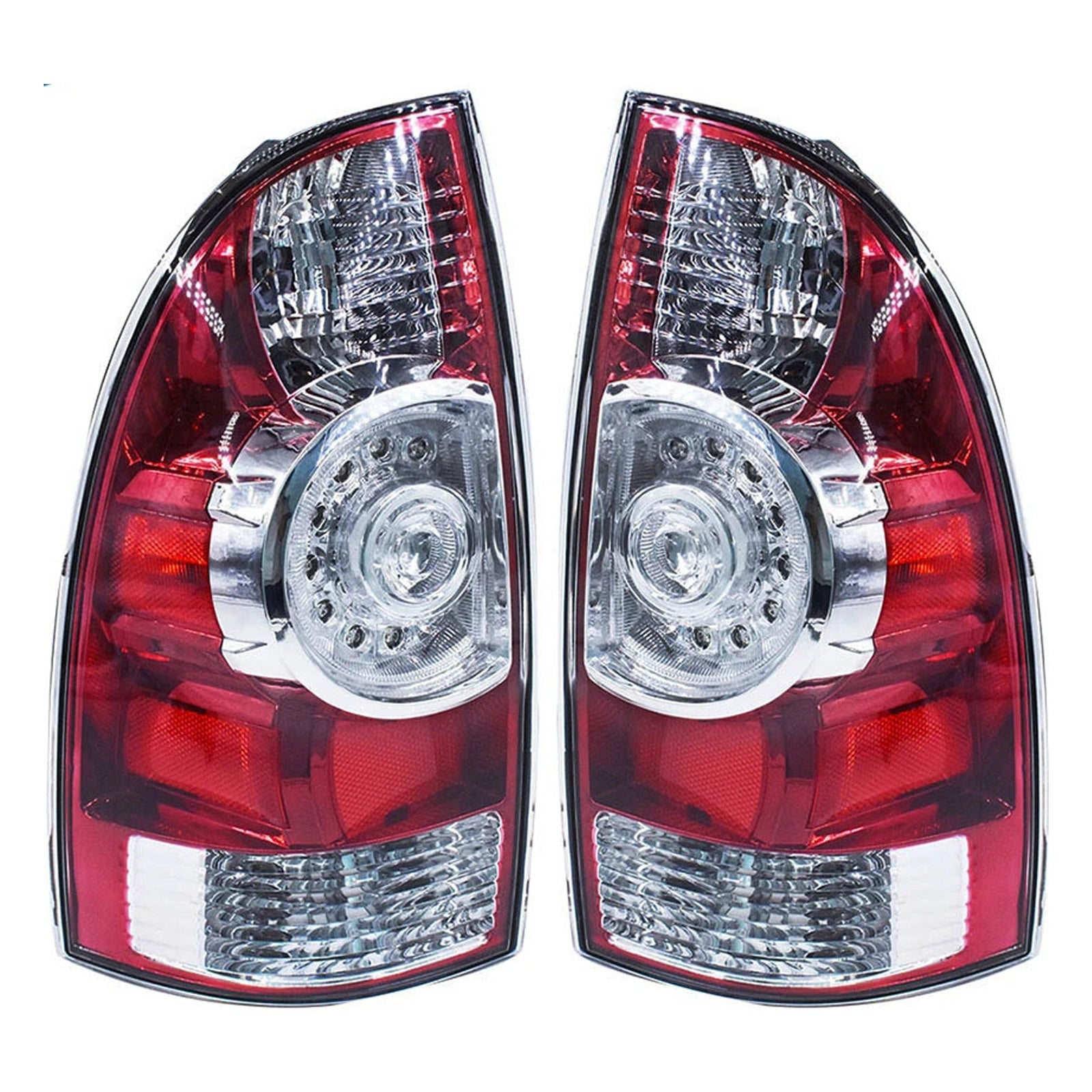 2005-2015 Toyota Tacoma Pre Runner Crew Cab Pickup 4-Door LED Tail Lights Brake Lamp 8155004160 8156004150