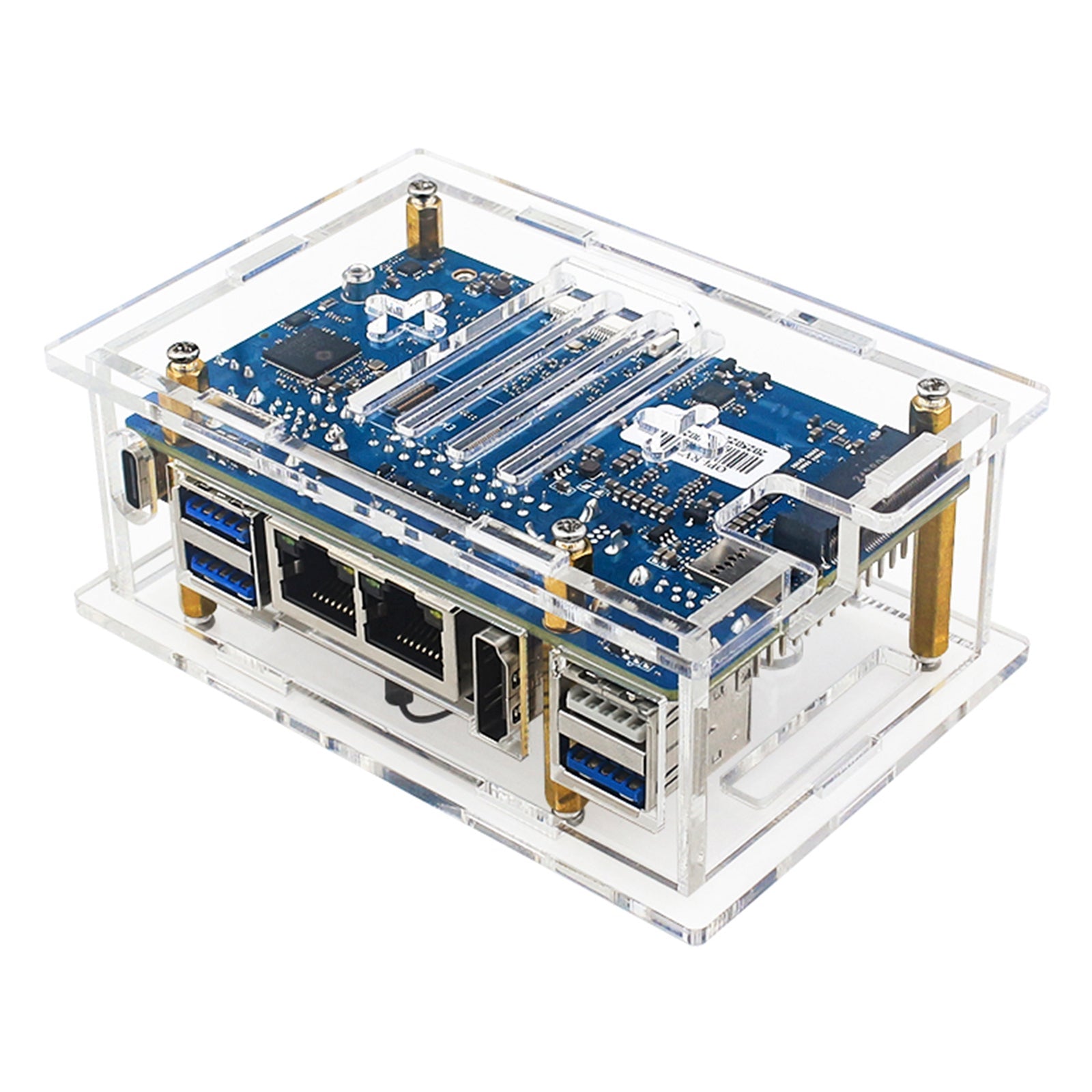 Orange Pi RV2 Dedicated Shell Development Board Acrylic Shell Transparent Box