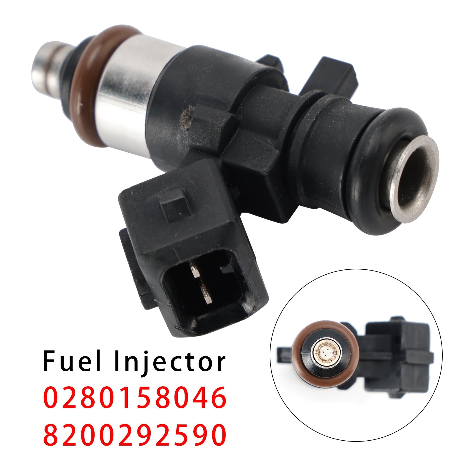 1Pcs Fuel Injector For Dacia Sandero Renault Clio III 0280158046 8200292590