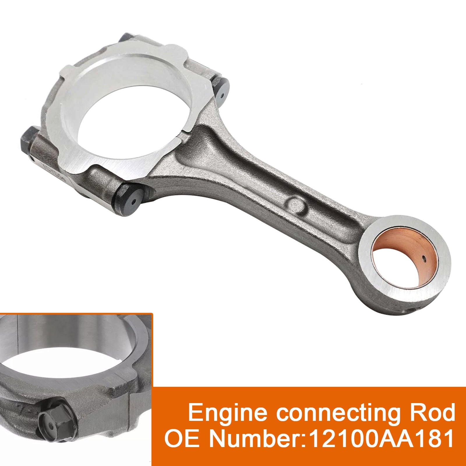 Engine connecting Rod 12100AA181 For Subaru EJ257 EJ255 EJ20 WRX TURBO 2.5L