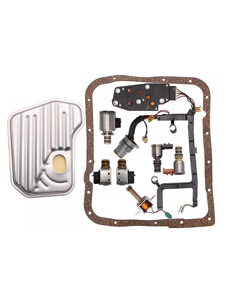 9PCS 4L60E 4L65E Transmission Solenoid Kit For 1993-05 GM EPC Shift TCC 3-2 PWM