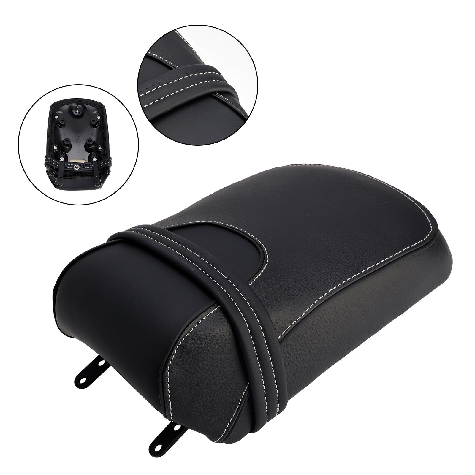 2025 For Indian Scout Classic Rear Seat Passenger Cushion Flat Black