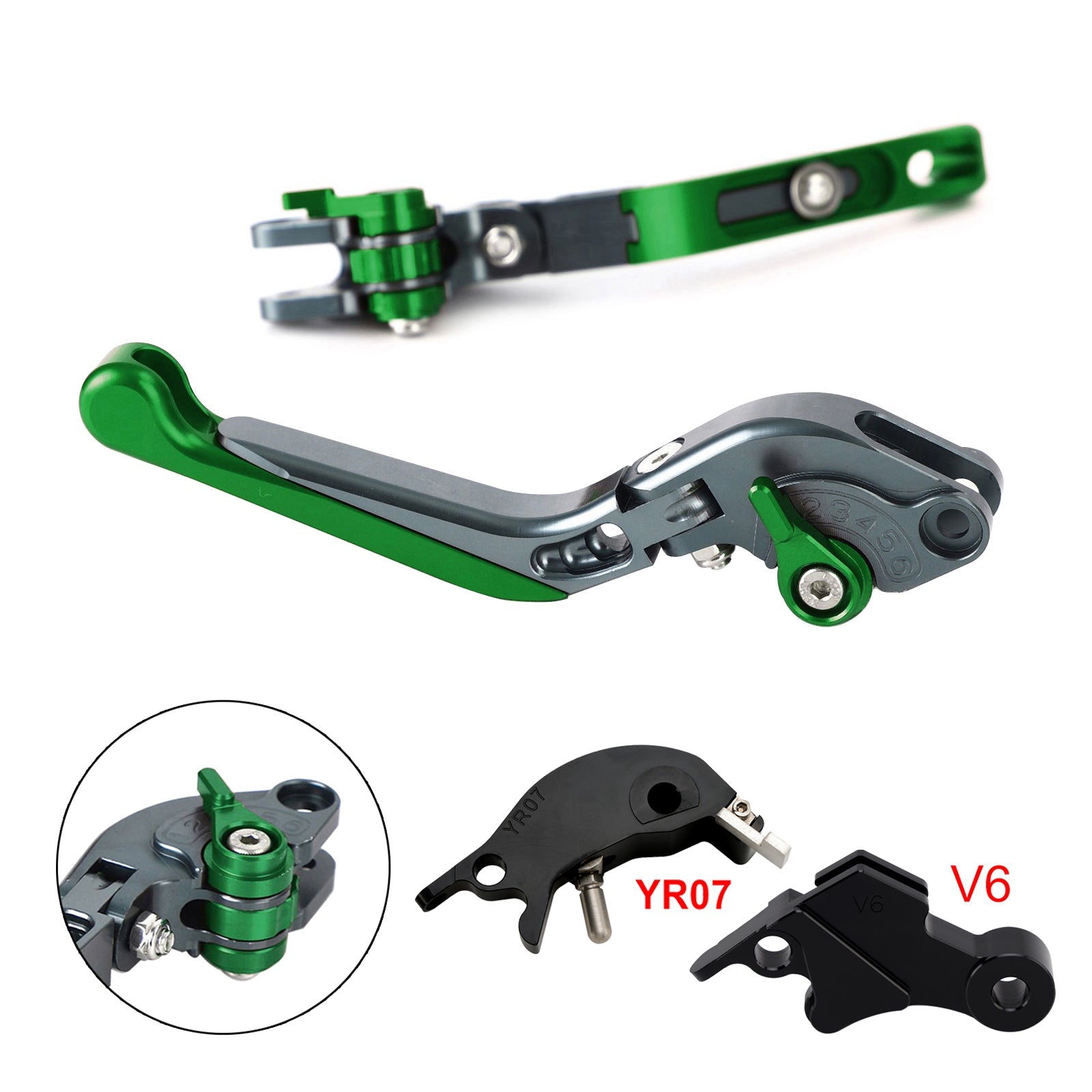 Adjustable Clutch Brake Lever fit for YAMAHA XSR900 XSR900GP MT-09 2024-2025