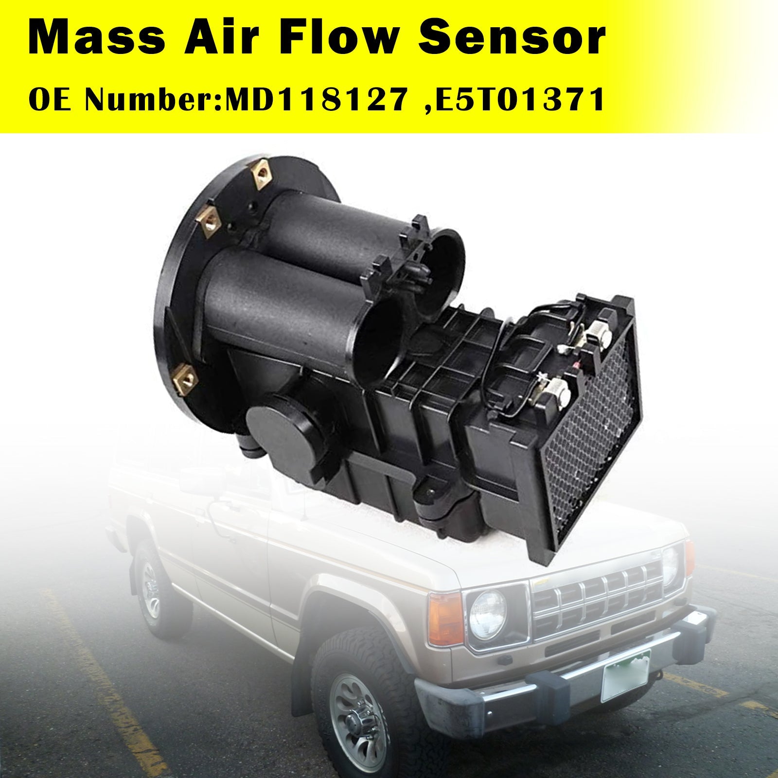 1989-1991 For Mitsubishi Montero Mass Air Flow Sensor MD118127