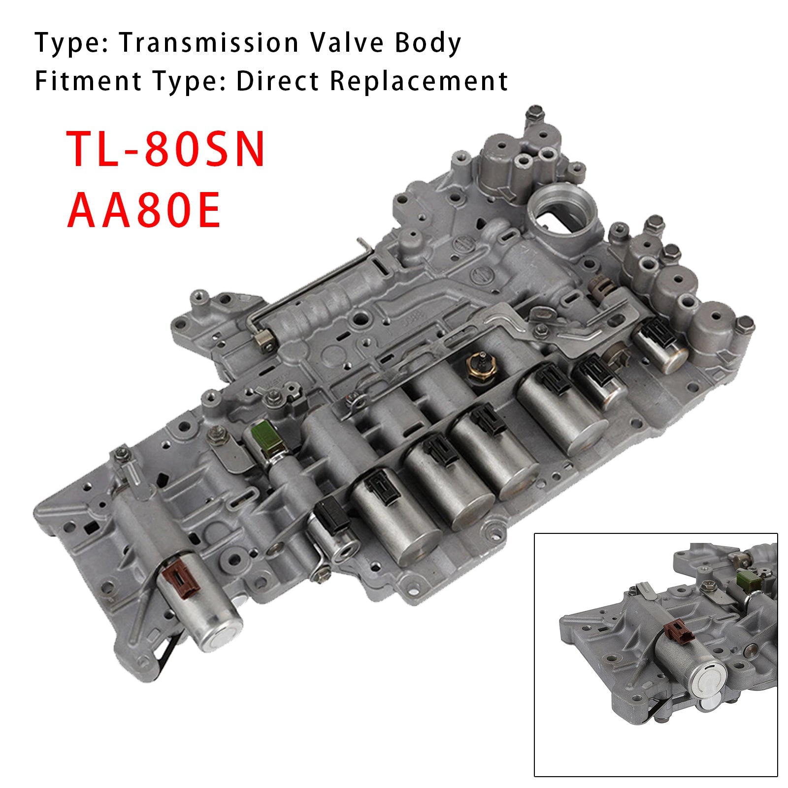 2012-2016 TOYOTA Crown Royal 2.0L 3.5L Transmission Valve Body TL-80SN AA80E 24269992
