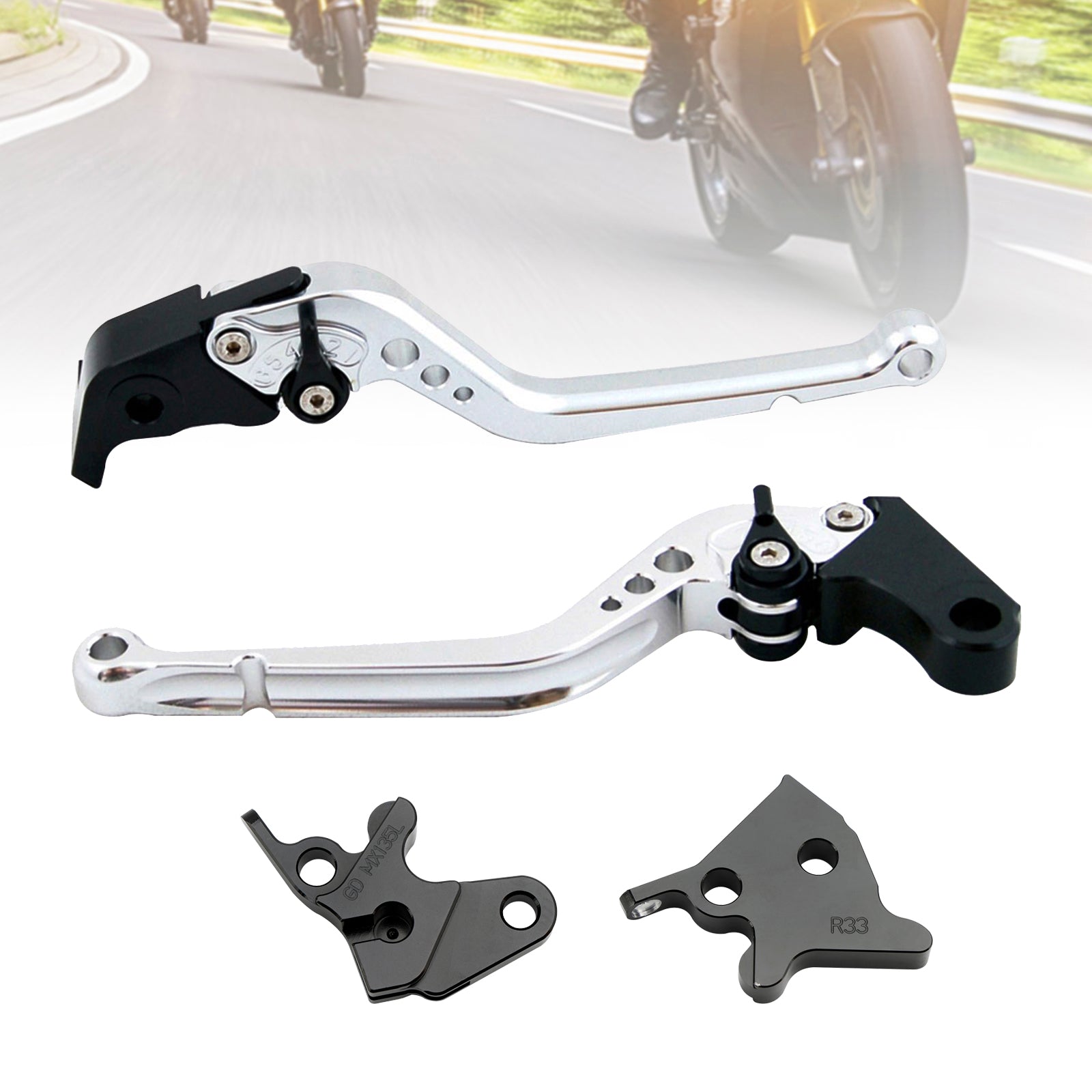 2005-2014 야마하 YBR125 롱 클러치 브레이크 레버