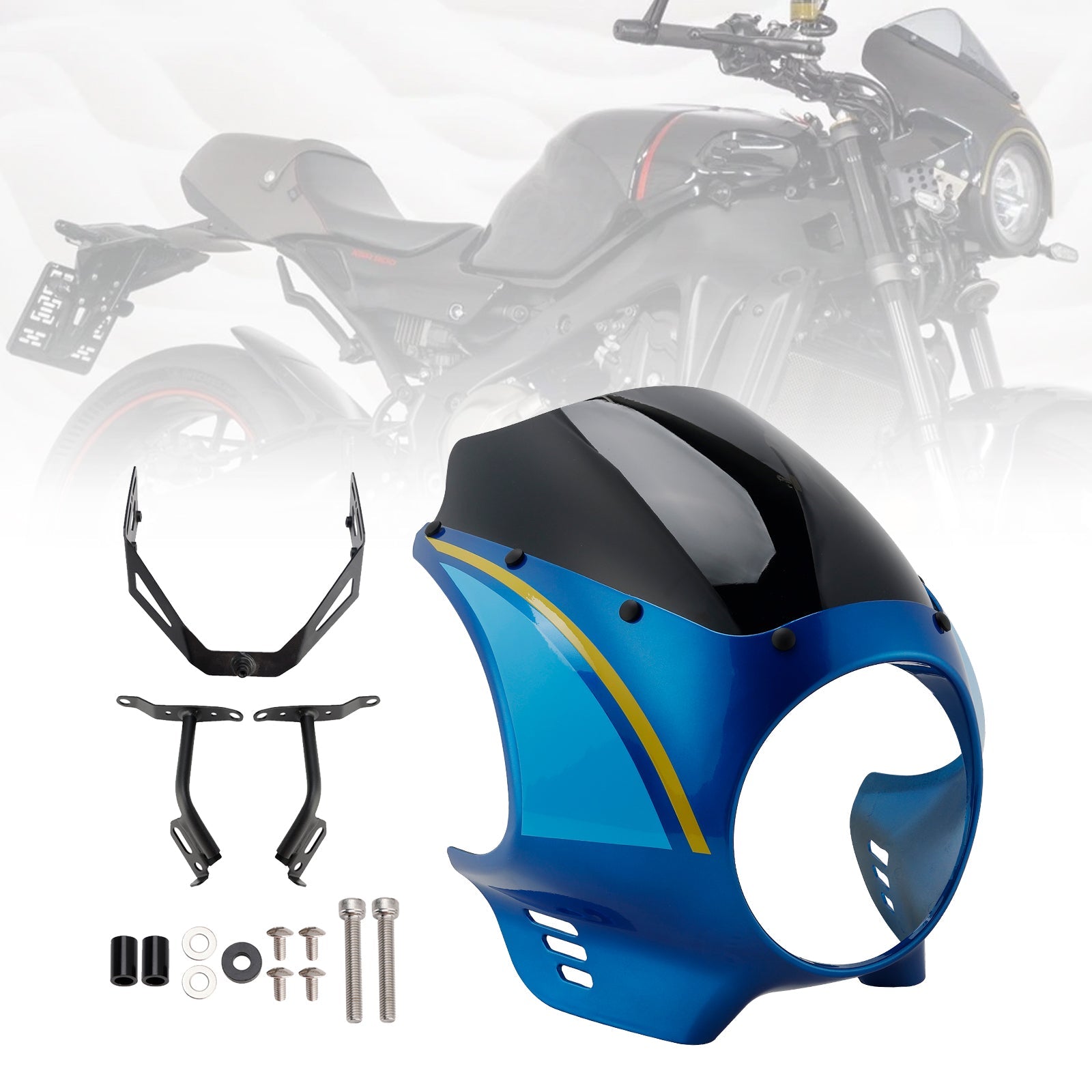 2022-2025 Yamaha XSR900 Headlight Fairing Windshield WindScreen