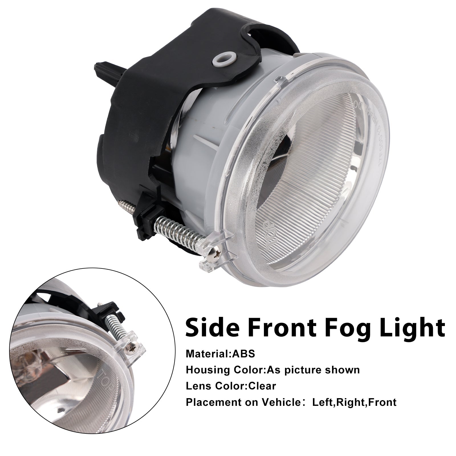 1 Pcs Front Fog Light For Jeep Compass Dodge Charger Caliber 5182025AA