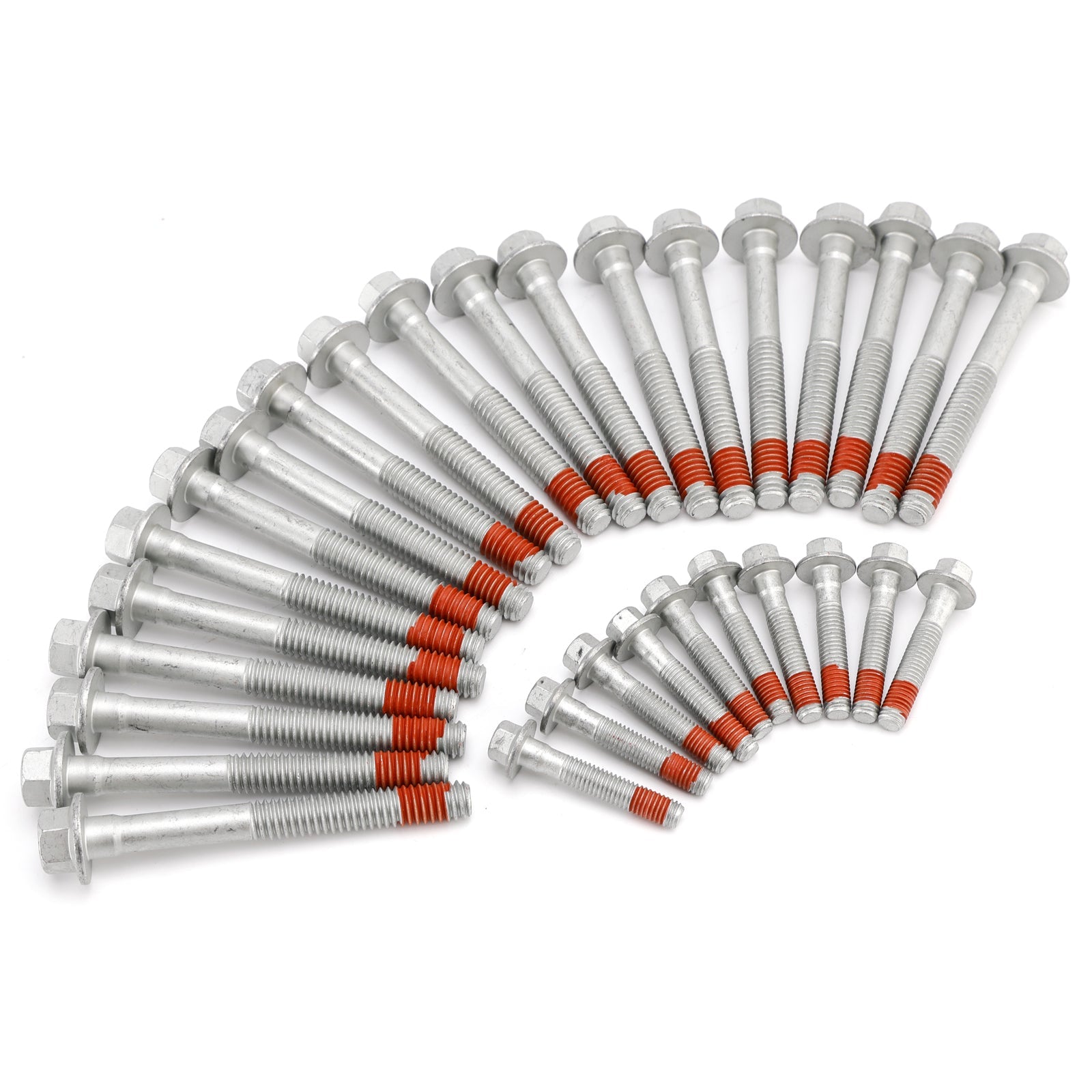 30PCS Cylinder Head Bolts For Gen IV LS 4.8L 5.3L 6.0L 6.2L Engines 2005-2014