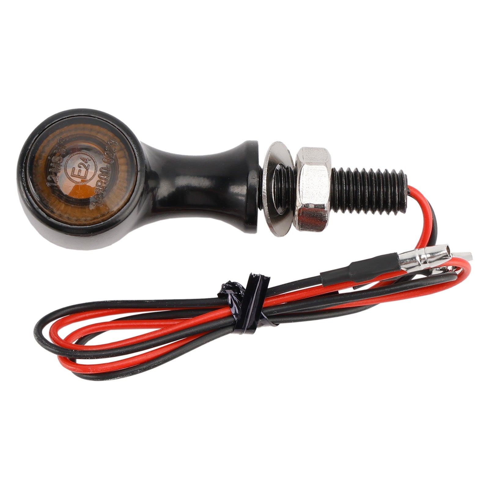 12V LED Turn Signal Indicator Light 8mm Universal Motorcycle For Suzuki