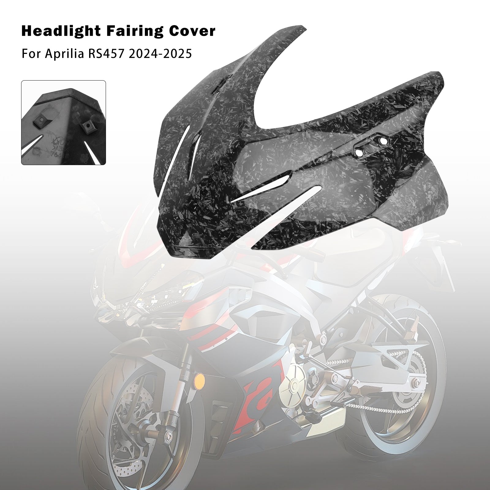 2024-2025 Aprilia RS457 RS 457 Headlight Fairing Windshield Cover