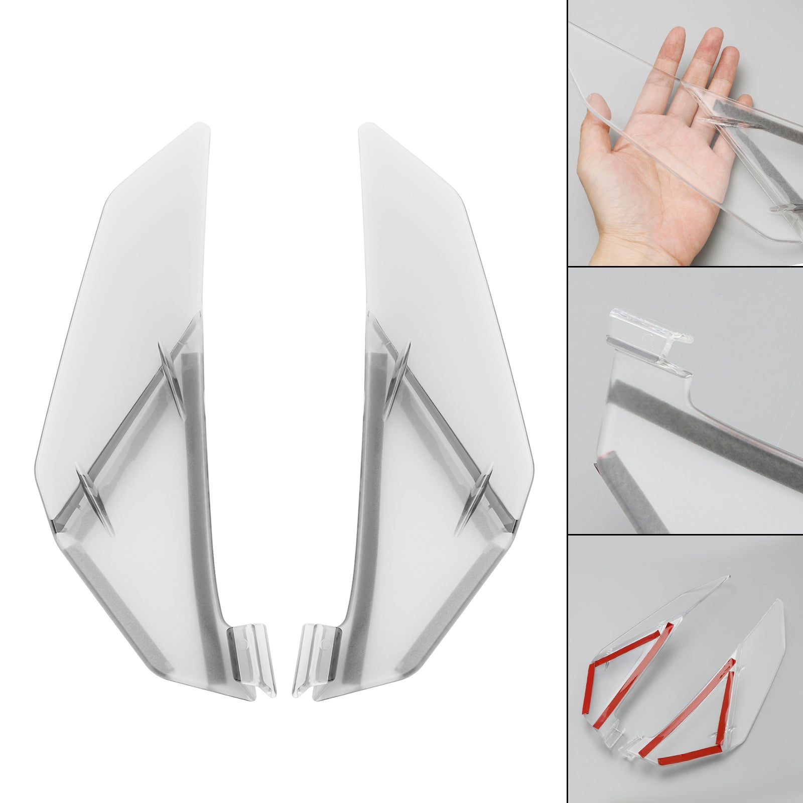 Honda XL750 TransAlp 2023 앞 유리판 측면 패널