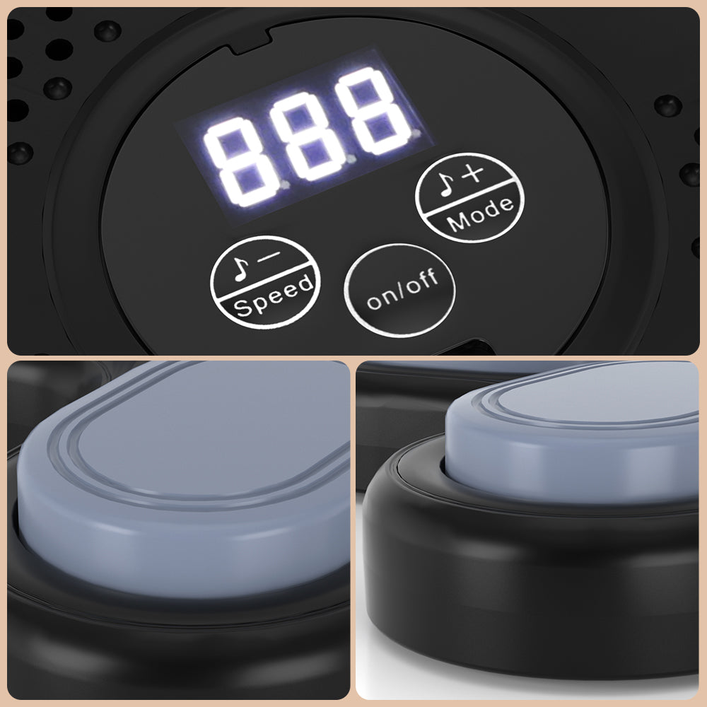 Indoor & Gym Workouts Music Boxing Machine with Boxing Gloves – Wall-Mounted Smart Boxing Trainer Electronic Punching Target for Home