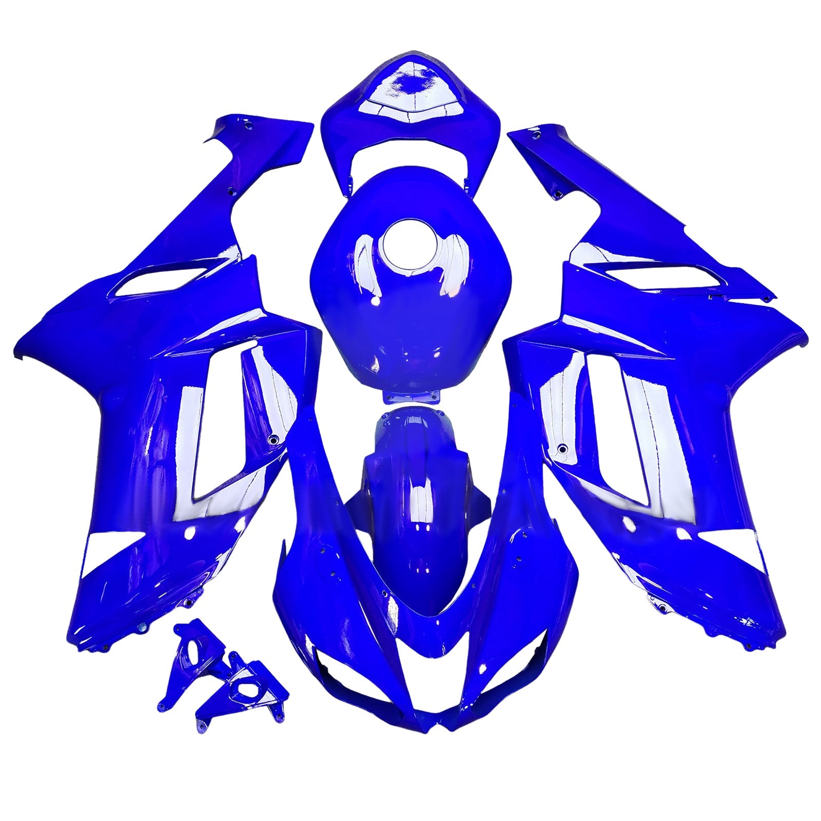 Injection Fairing Kit Bodywork Plastic ABS fit For Kawasaki ZX6R 636 2007-2008