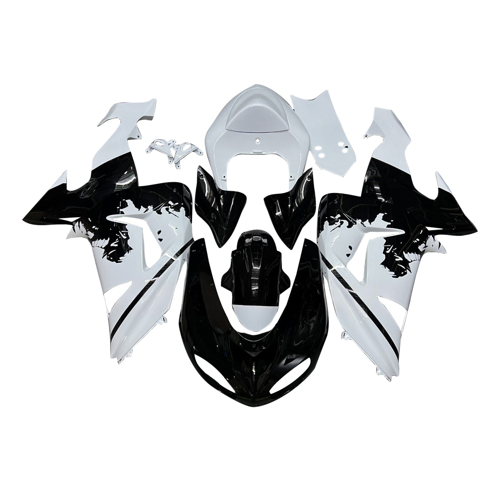 Injection Fairing Kit Bodywork Plastic ABS fit For Kawasaki ZX10R 2006-2007