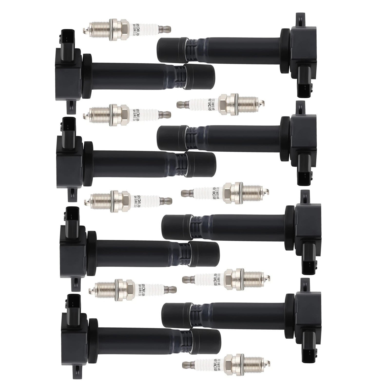 2007-2008 Volvo XC90 V8 Sport Sport Utility 4-Door 8X Ignition Coil & Spark Plug UF574