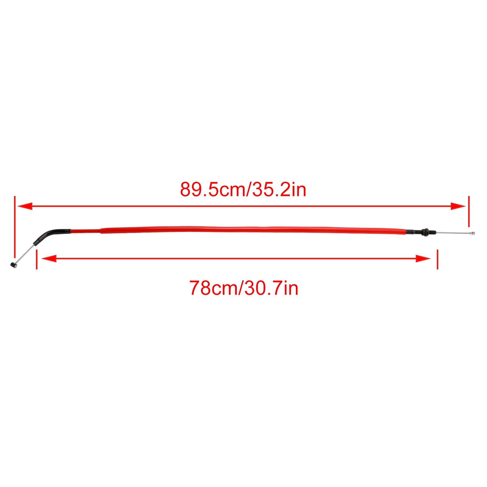 2019-2023 Honda CBR650R Motorcycle Clutch Cable Replacement Red